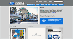 Desktop Screenshot of muharraqengineering.net