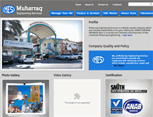 Tablet Screenshot of muharraqengineering.net